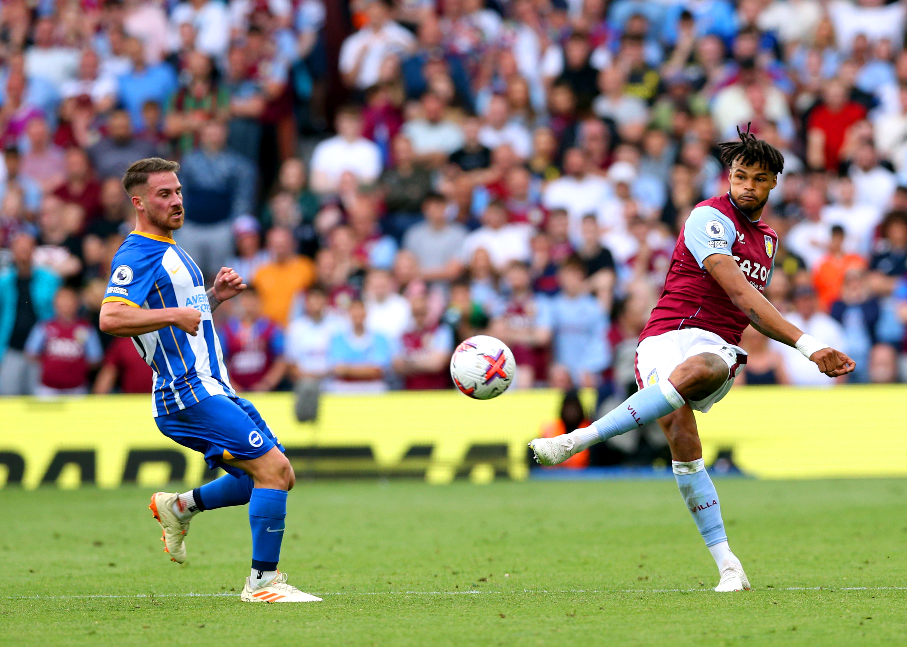 Aston Villa's Tyrone Mings (Right)